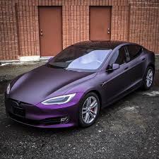 Purple Car Wrap